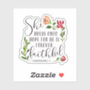 Search for floral bible verse stickers Watercolor flowers
