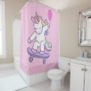 Search for unicorn shower curtains Girls bathroom