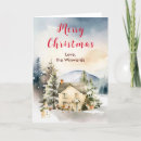 Search for snowy owl christmas cards Woodland animals