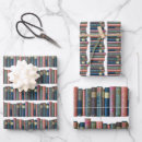Search for vintage book wrapping paper Bibliophile