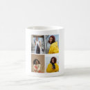 Search for four photo mugs Black and white