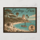 Search for vintage california postcards Palm tree
