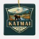 Search for grizzly bear christmas tree decorations Katmai national park