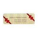 Search for red glitter return address labels Trendy