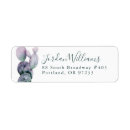 Search for coastal return address labels Botanical