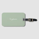 Search for sage green luggage tags Script