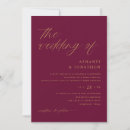 Search for mulberry wedding invitations Burgundy
