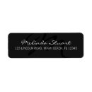 Search for monogram wedding invitation return address labels Modern