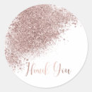 Search for rose gold envelope seals Glitter