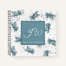 Search for floral notebooks Blue