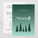 Search for reindeer seasonal invitations Santa sleigh
