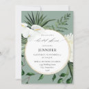 Search for palm bridal shower invitations Tropical