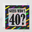 Search for guess who invitations Colourful