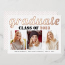 Search for polka dot graduation invitations University