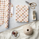 Search for checker wrapping paper For her