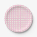 Search for gingham pattern plates Check