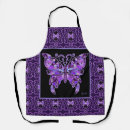 Search for fanned aprons Black