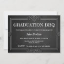 Search for bbq graduation invitations Chalkboard