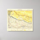 Search for india canvas prints Map