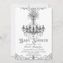 Search for chandelier baby shower invitations Vintage
