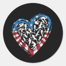 Search for american flag stickers Heart