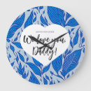 Search for happy fathers day clocks Cute