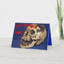 Search for skull birthday cards Red