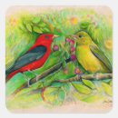 Search for scarlet stickers Watercolor