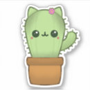 Search for cactus cartoon stickers Green