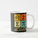 Search for pie pun mugs Funny math