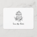 Search for birdcage invitations Black and white