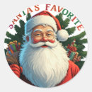 Search for nick stickers Santa