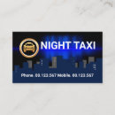 Search for taxi business cards Chauffeur