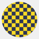 Search for navy blue and yellow stickers Classic