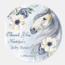 Search for beautiful watercolor flowers stickers Horse