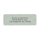 Search for white background return address labels Modern