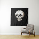 Search for black and white skull art Horror