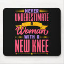 Search for knee surgery mousepads Handmade