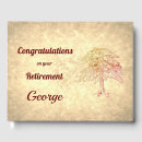 Search for retirement guest books Elegant
