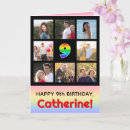 Search for 9th birthday cards 9 years old