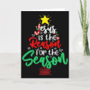 Search for jesus is the reason christmas cards Tree