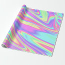 Search for holographic wrapping paper Unicorn