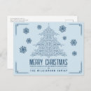Search for snowflake tree postcards Simple
