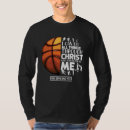 Search for basketball sayings tshirts Christian