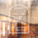 Search for window decals Opening times