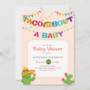 Search for taco baby shower invitations Cactus