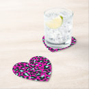 Search for leopard print coasters Pink