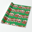 Search for holiday train wrapping paper Gingerbread