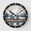 Search for vintage fish clocks Boat