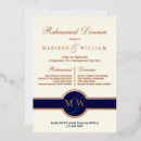 Search for navy blue gold ivory invitations Modern